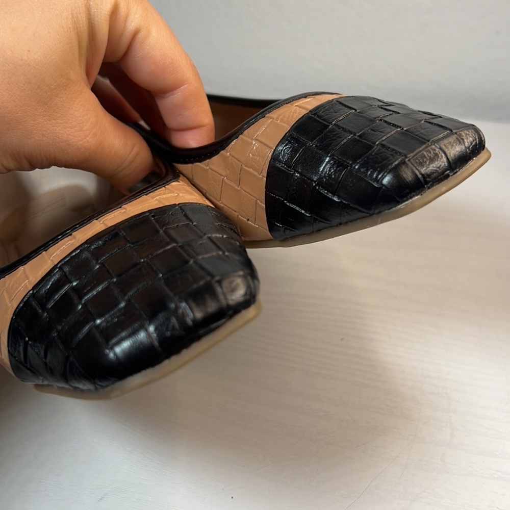 INC Womens Brown Jenaya Square Toe Slip On Flats 8 M - Picture 6 of 16